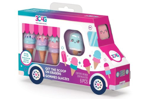 Eraser Set - 3C4G Get the Scoop on Erasers