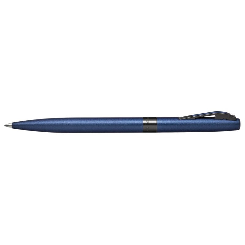 SHEAFFER® REMINDER 9018 MATTE BLUE BALLPOINT PEN WITH BLACK PVD TRIM