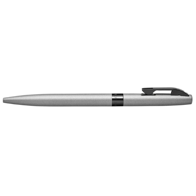 SHEAFFER® REMINDER 9019 MATTE GRAY BALLPOINT PEN WITH BLACK PVD TRIM