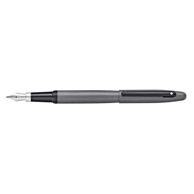 SHEAFFER® VFM 9424 MATTE GRAY FOUNTAIN PEN WITH MATTE BLACK TRIM - MEDIUM