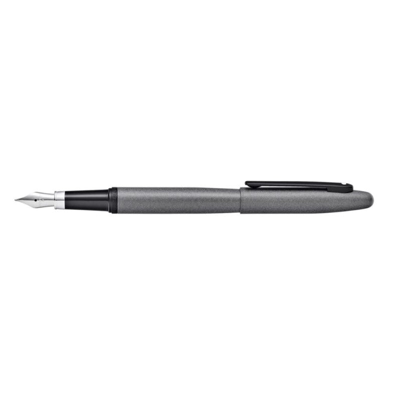 SHEAFFER® VFM 9424 MATTE GRAY FOUNTAIN PEN WITH MATTE BLACK TRIM - MEDIUM