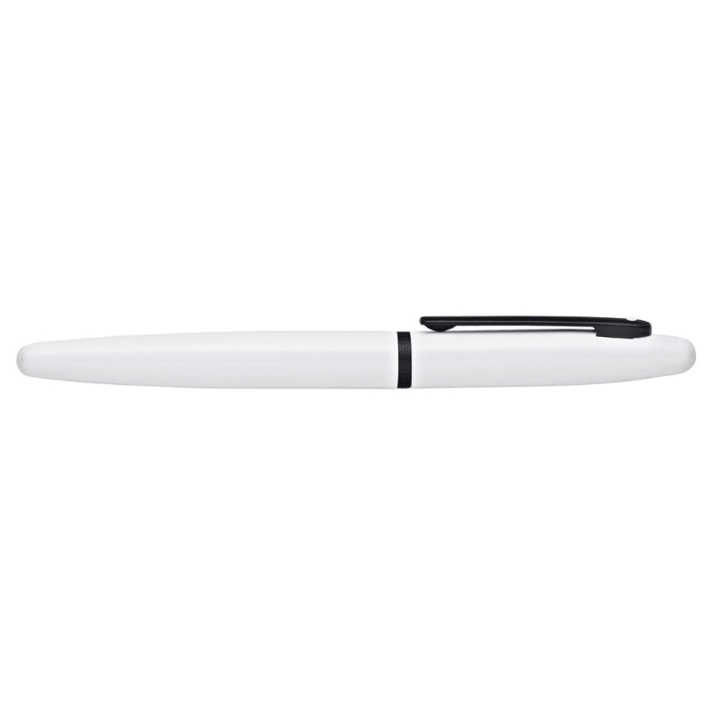 SHEAFFER VFM WHITE LACQUER BLACK BALLPOINT PEN
