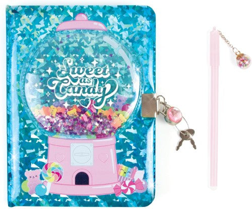 Locking Journal - 3C4G Bubble Gum Glitter