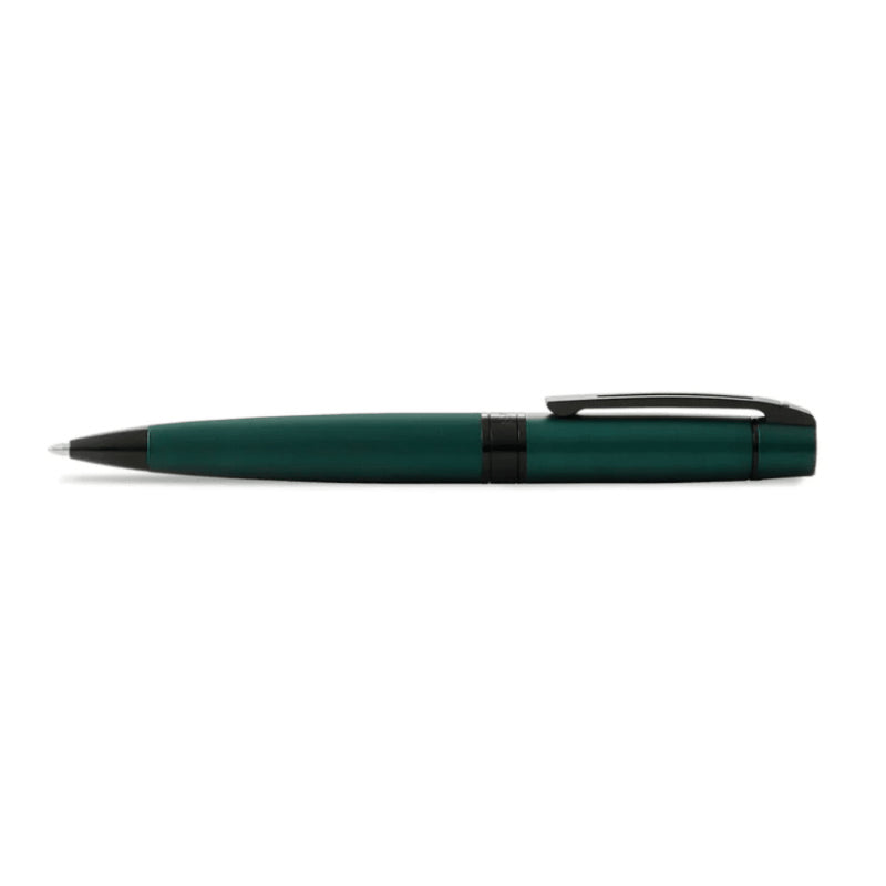 SHEAFFER® 300 9346 MATTE GREEN ROLLERBALL PEN WITH BLACK TRIM