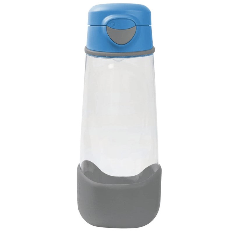 B.BOX SPOUT BOTTLE 600ML BLUE SLATE 714