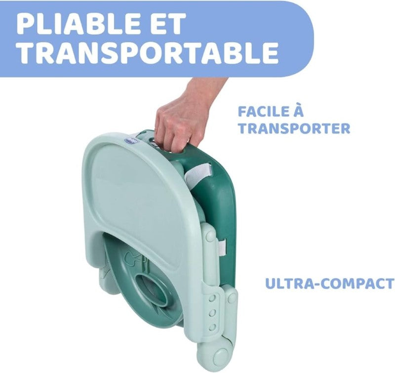 CHICCO BOOSTER SEAT: POCKET SNACK - SAGE