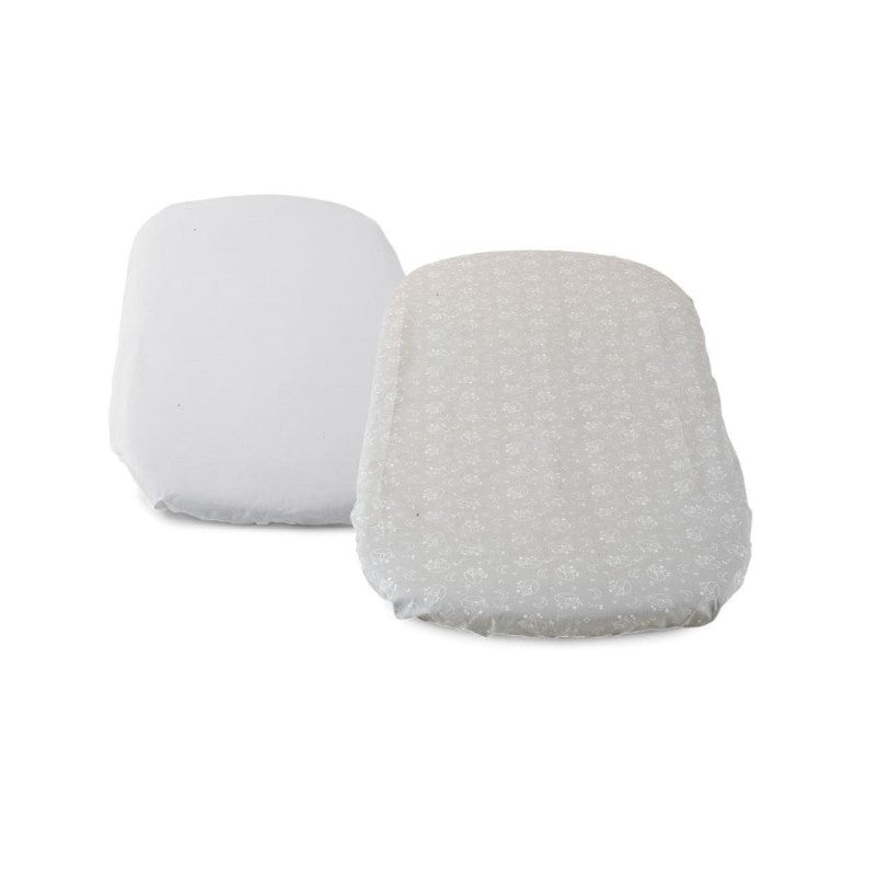 CHICCO BABY HUG 2 PCS CRIB SET GREY FOX