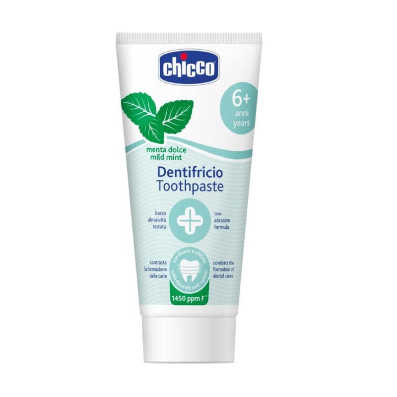 CHICCO TOOTHPASTE: MILD MINT W FLRD 50ML 6+YRS
