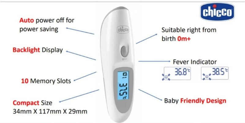 CHICCO SMART TOUCH INFRARED THERMOMETERS