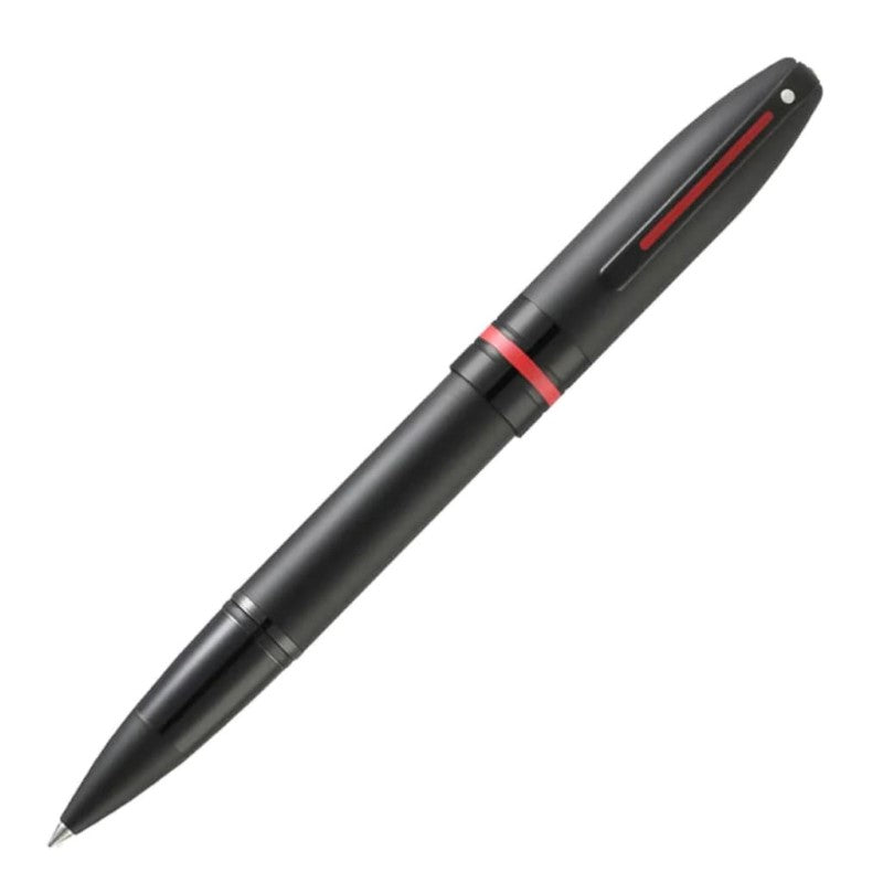 SHEAFFER® ICON 9108 MATTE BLACK ROLLERBALL PEN WITH GLOSS BLACK TRIM