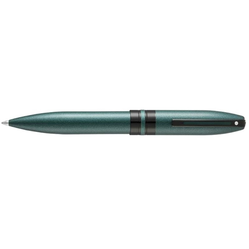 SHEAFFER® ICON METALLIC GREEN WITH GLOSSY BLACK PVD TRIM ROLLERBALL PEN