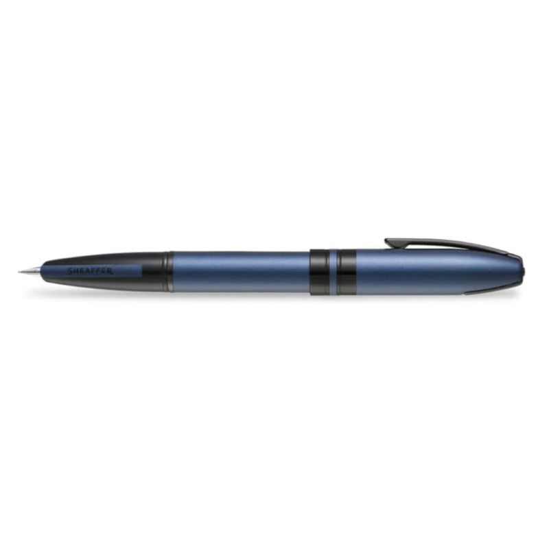 SHEAFFER® ICON 9110 METALIC BLUE FOUNTAIN PEN WITH GLOSS BLACK TRIM - MEDIUM
