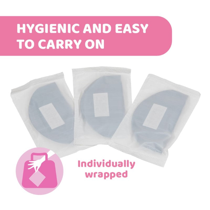 CHICCO BLACK DISPOSABLE BREAST PADS BLACK - 60PK