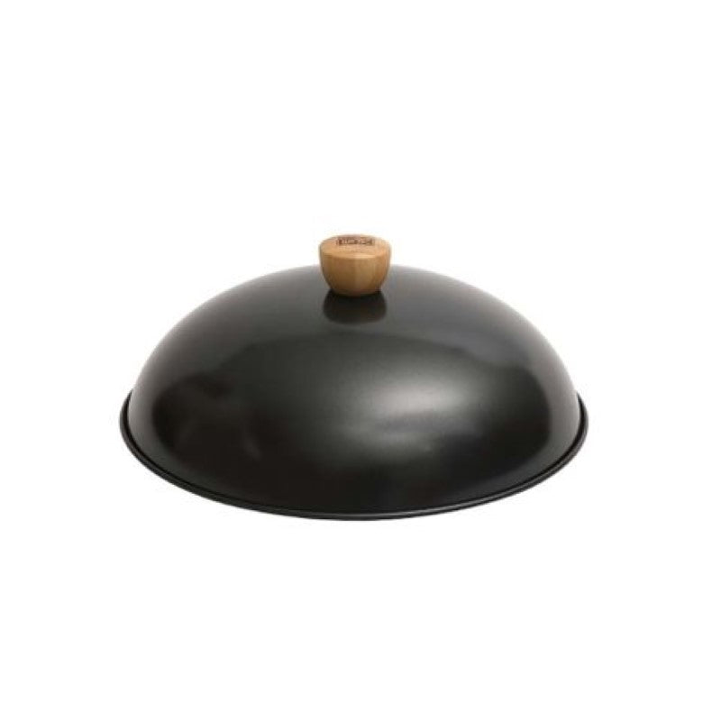 School Of Wok By Dexam Carbon Steel Wok Lid For 12in/30cm Wok
