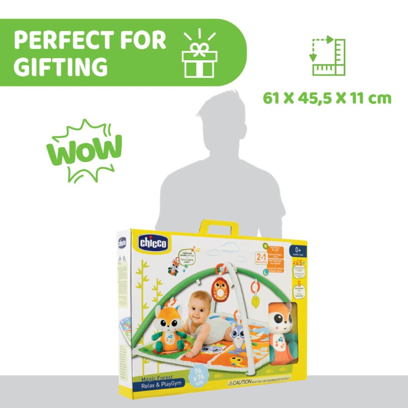 CHICCO NEW MAGIC FOREST RELAX PLAY GYM