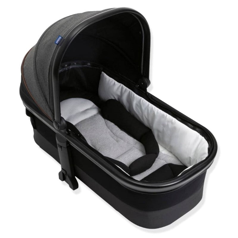 CHICCO MYSA LIGHT CARRY COT BLACK SATIN