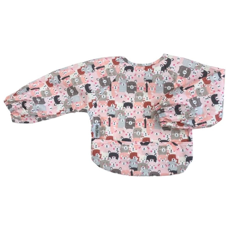 NYLON SMALL LONG SLEEVE BIB PEEKABOO