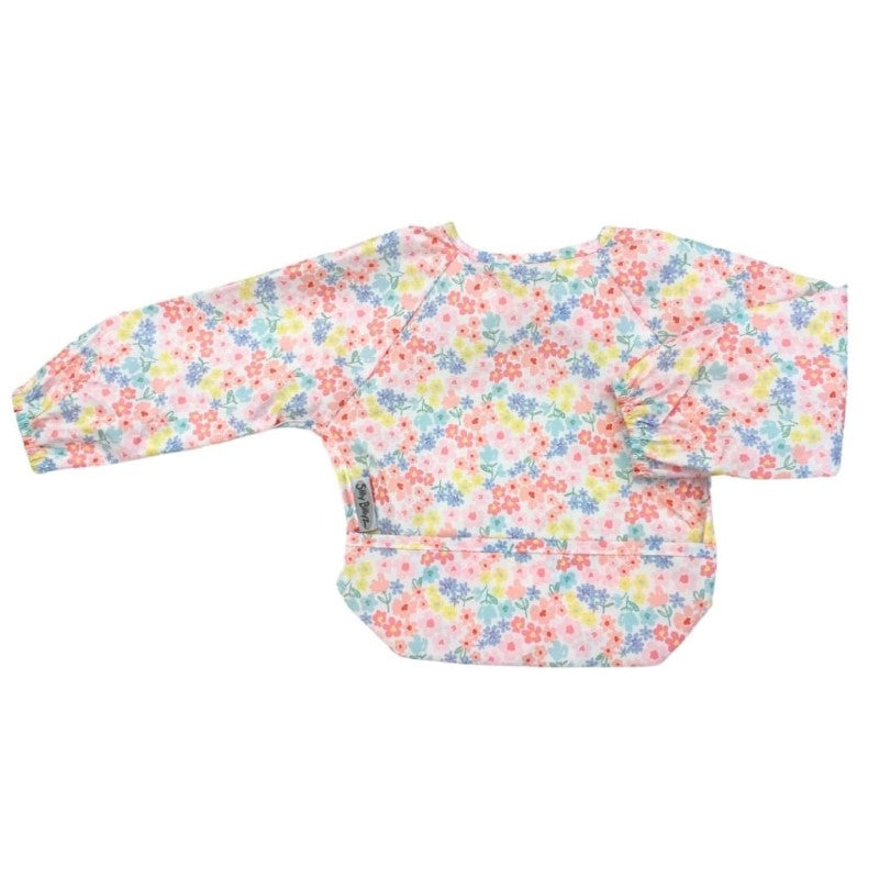 NYLON SMALL LONG SLEEVE BIB FLOWER FIELD