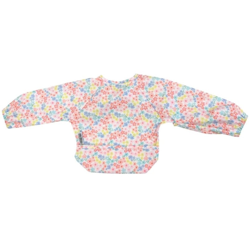 NYLON SMALL LONG SLEEVE BIB FLOWER FIELD