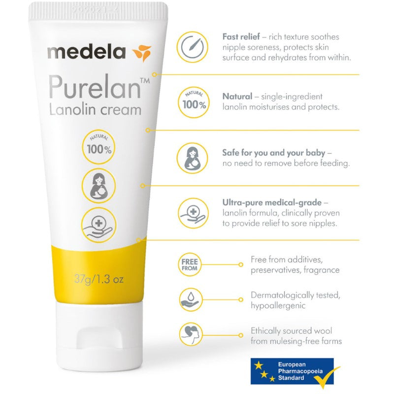 MEDELA PURELAN LANOLIN CREAM 37G