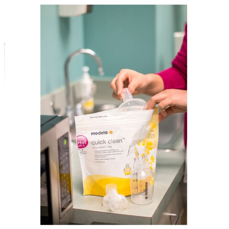 MEDELA QUICK CLEAN MICROWAVE BAG 5PK