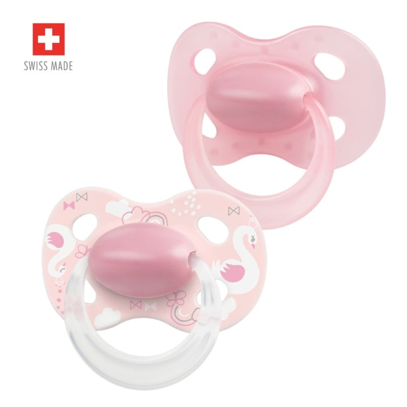 MEDELA SOOTHER ORIGINAL GIRL 18+MTH 2PK