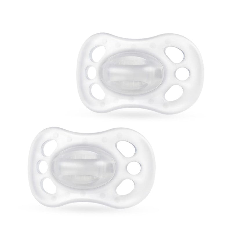 MEDELA SOOTHER NEWBORN TRANS UNISEX 0-2MTH 2PK