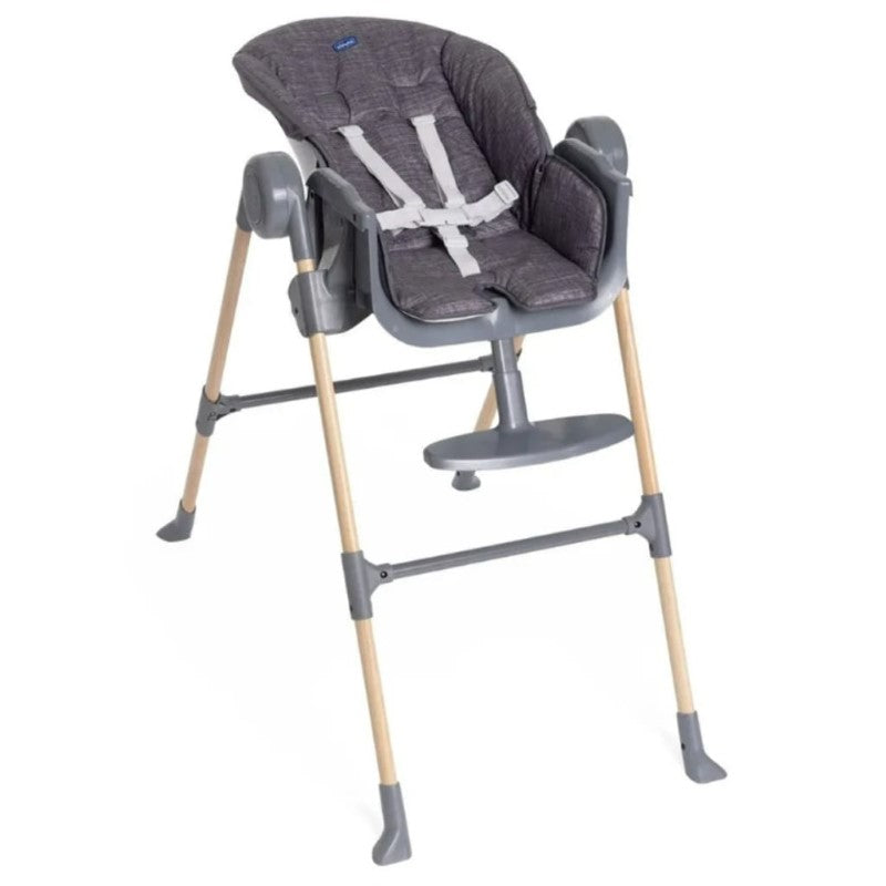 CHICCO HIGHCHAIR: POLLY ESSENTIAL COAL