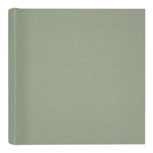 Plush Linen Sage Slip-in Photo Album 200 Photos