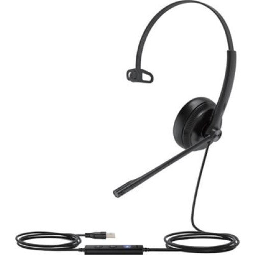 Yealink WIRED (UH34) MS MONO HEADSET , NOISE CANCELLING MIC , USA-A (1308046)