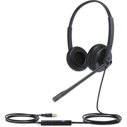 Yealink WIRED (UH34) MS DUAL HEADSET , NOISE CANCELLING MIC , USB-A (1308048)