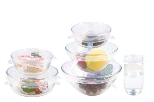Silicone Food Covers - AVANTI (Set of 6)