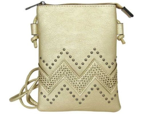 Shoulder Bag Pearl Wave Gold