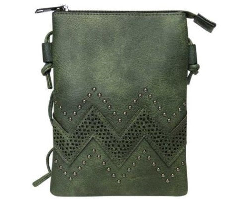Shoulder Bag Pearl Wave Green