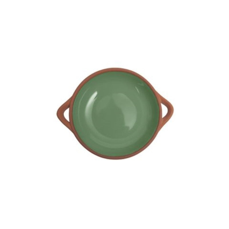 Dexam Sintra Glazed Terracotta Tapas Dish Small Green
