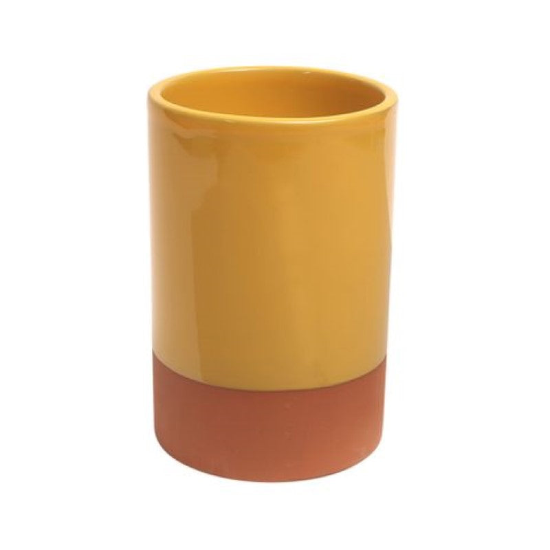 Dexam Sintra Glazed Terracotta Wine Cooler Ochre