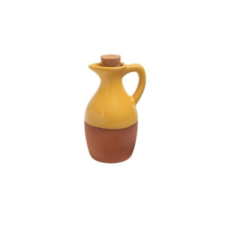 Dexam Sintra Glazed Terracotta Oil Drizzler Ochre