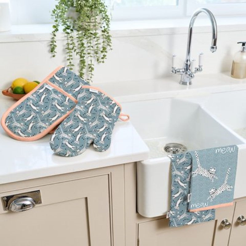 Dexam Meow Recycled Cotton Gauntlet - Blue