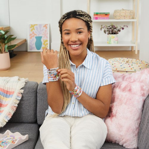 Bracelet Set - Make it Real Say Yes! Alphabet Bead