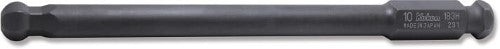Koken 183H 10mm Impact Ball End Inhex Bit x 150mm Long