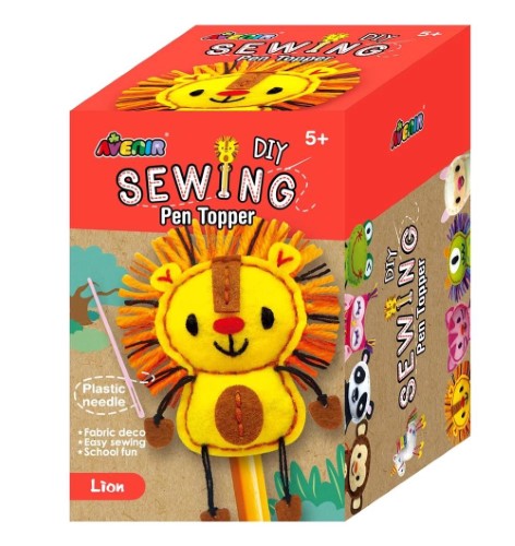 Sewing Activity Kit - Avenir Pen Topper (Lion)