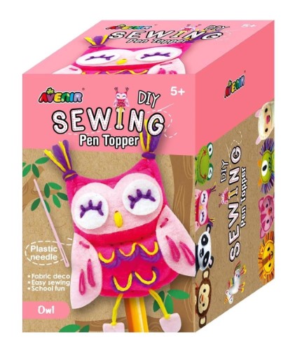 Sewing Activity Kit - Avenir Pen Topper (Owl)