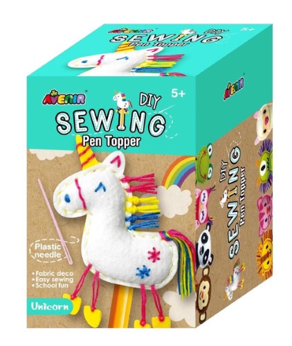 Sewing Activity Kit - Avenir Pen Topper (Unicorn)