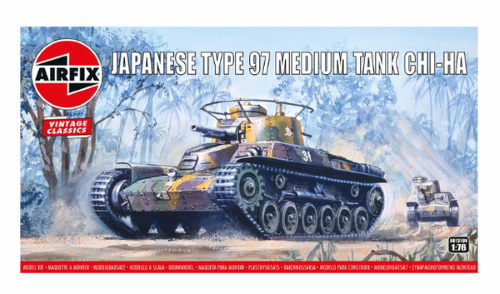 Model Kit - Airfix Type 97 Chi Ha Japanese Tank 1:76