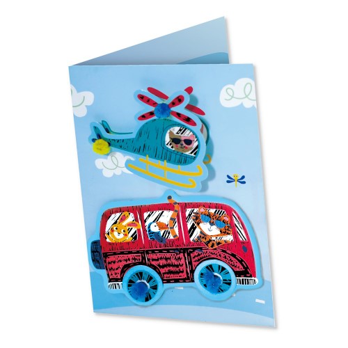 Craft Set - Avenir Scratch Car Greeting Cards Set