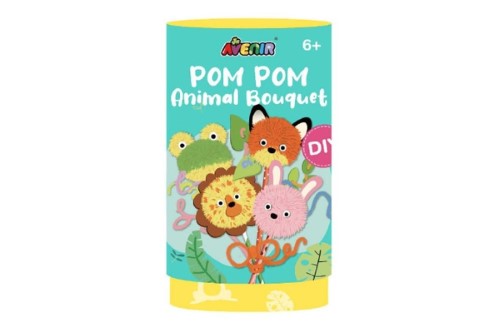 Craft Activity - Avenir Pom Pom Animal Bouquet
