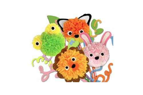 Craft Activity - Avenir Pom Pom Animal Bouquet