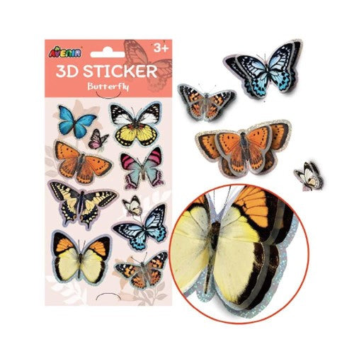3D Sticker - Avenir Butterfly