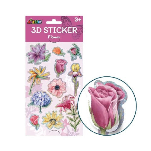 3D Sticker - Avenir Flower