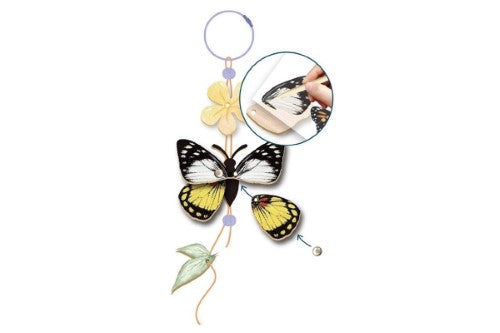 Create My Wooden Charm - Avenir Butterfly